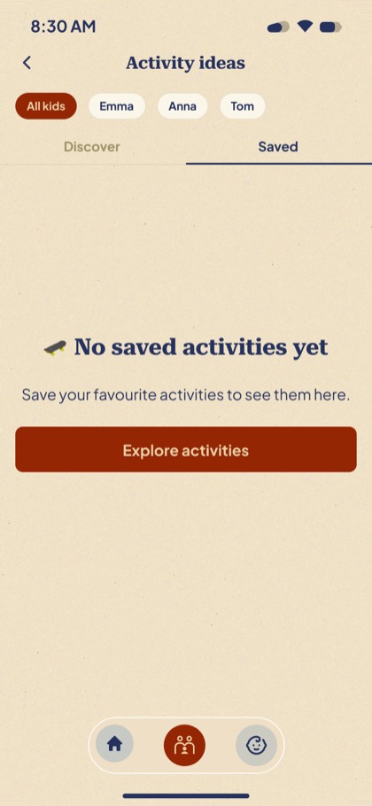 Activity ideas — saved