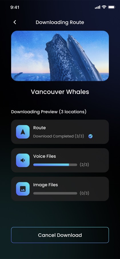 Download route
