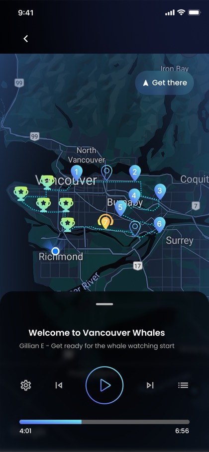 Tour route